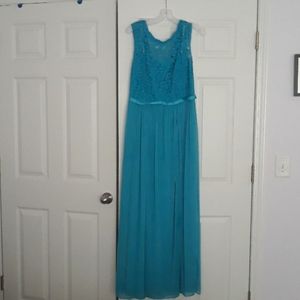 Bridesmaid dress (David's Bridal, malibu, size 14)